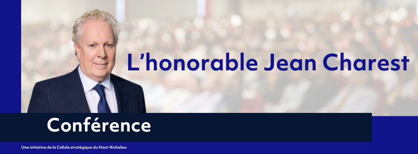 Conférence Jean Charest Saint-Jean-sur-Richelieu