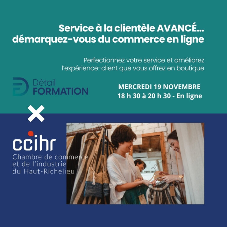 Service à la clientèle Formation en ligne