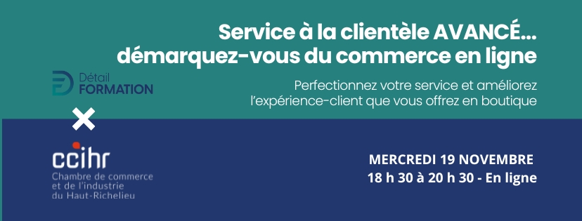 Service à la clientèle Formation en ligne