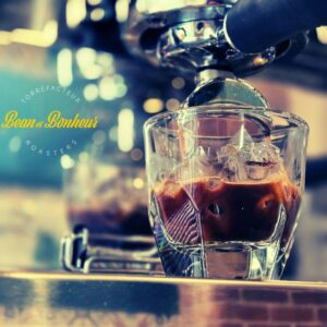 Tasse de café Bean et Bonheur