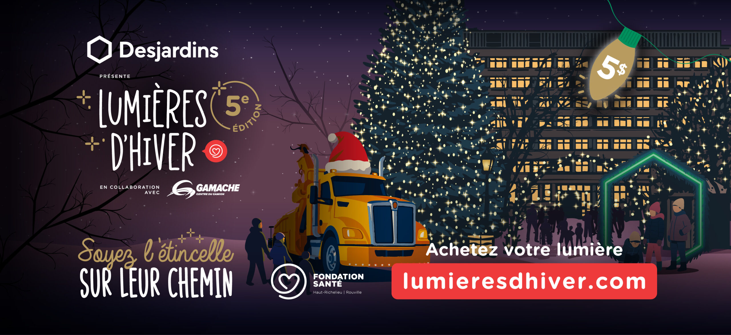 Fondation Santé campagne Lumières d'Hiver