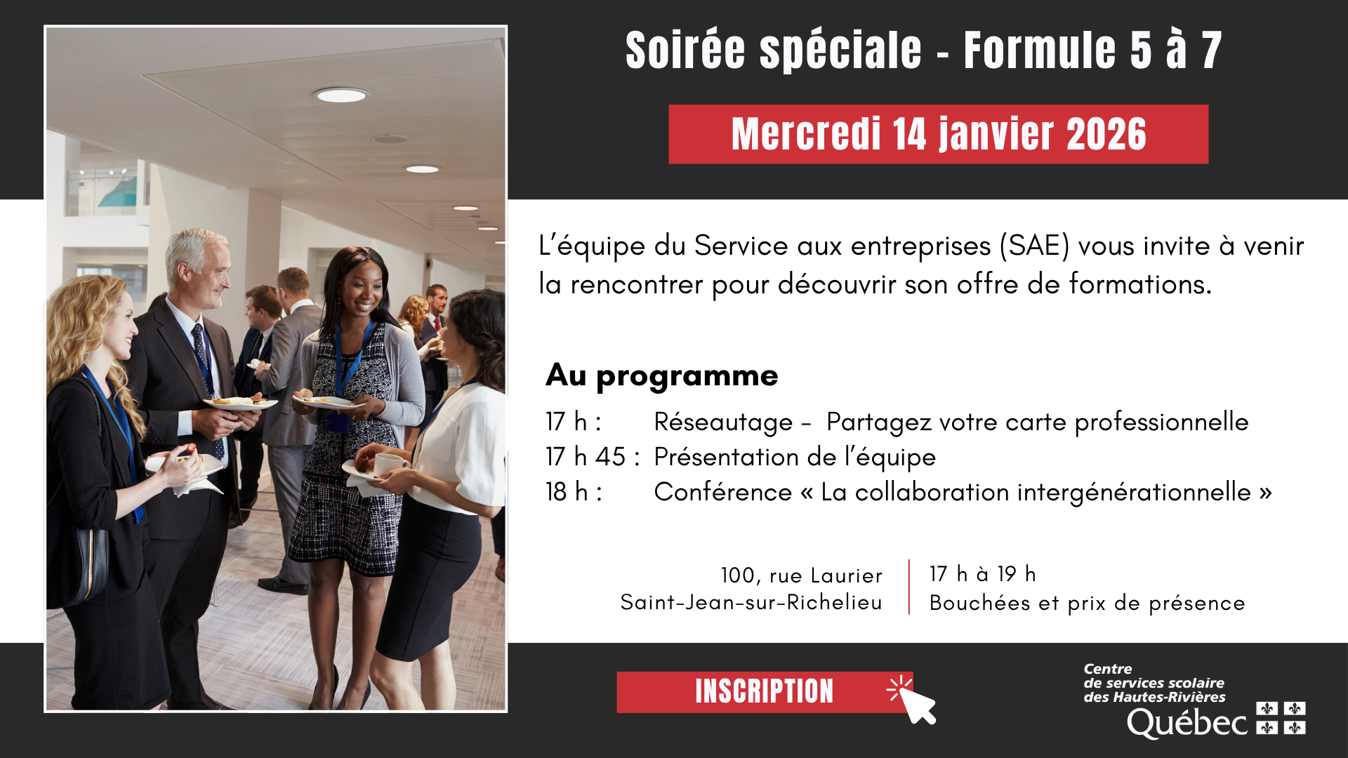 Invitation SAE janvier 2026