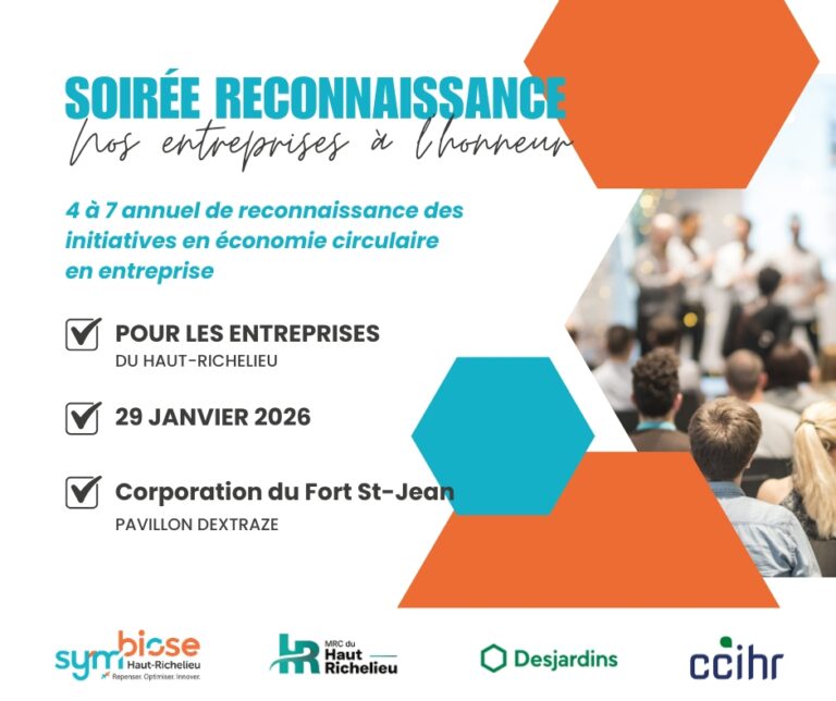 Soirée reconnaissance en économie circulaire 2026