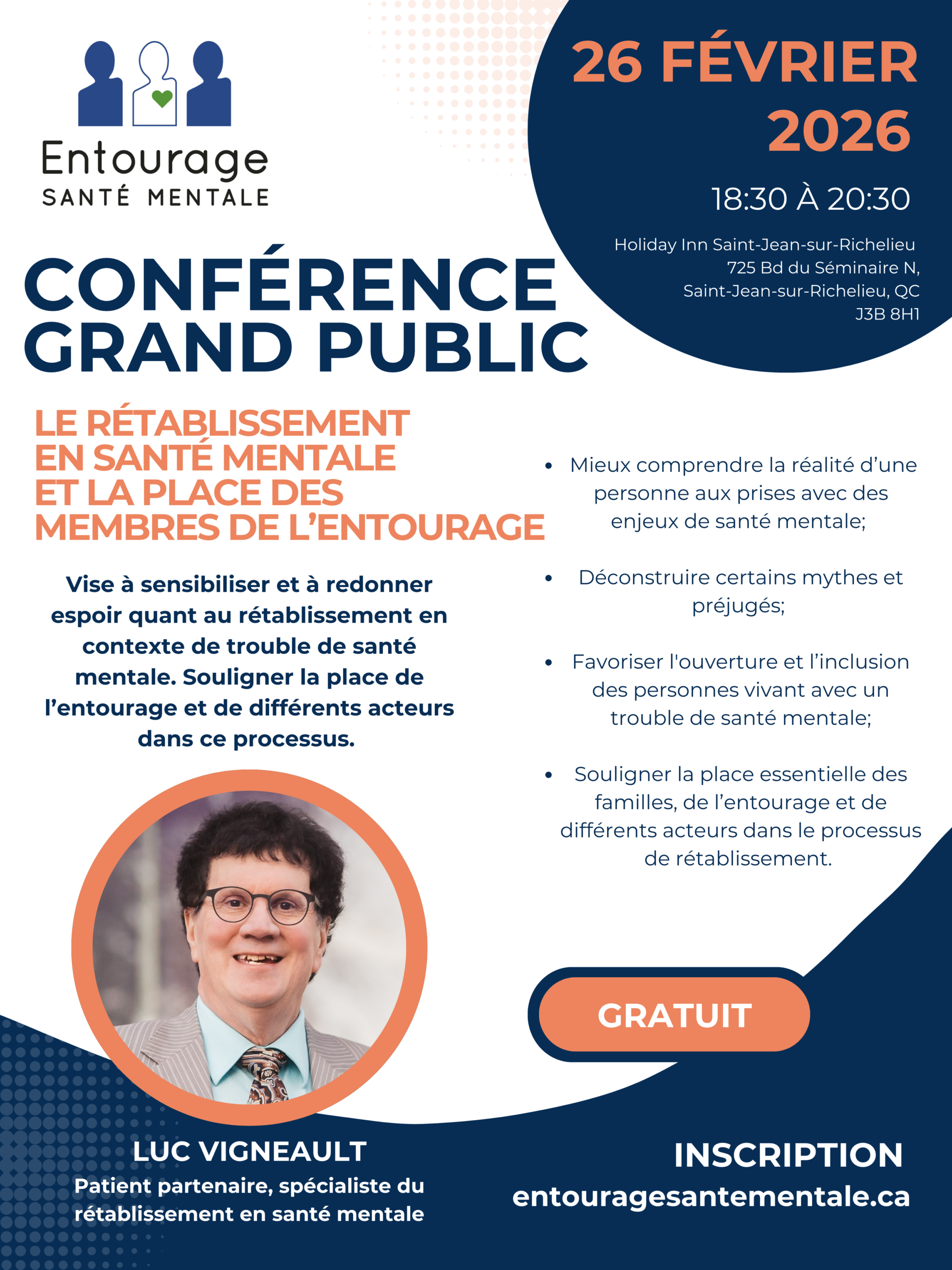 Conférence rétablissement santé mentale