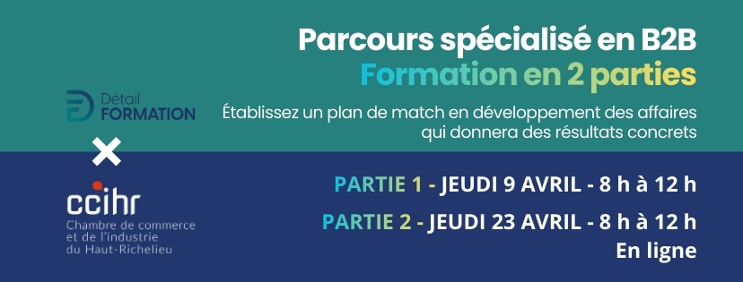 formation en ligne parcours spécialisé en b2b