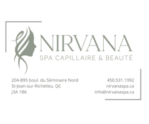 Nirvana Spa Capillaire et Beauté logo avec adresse