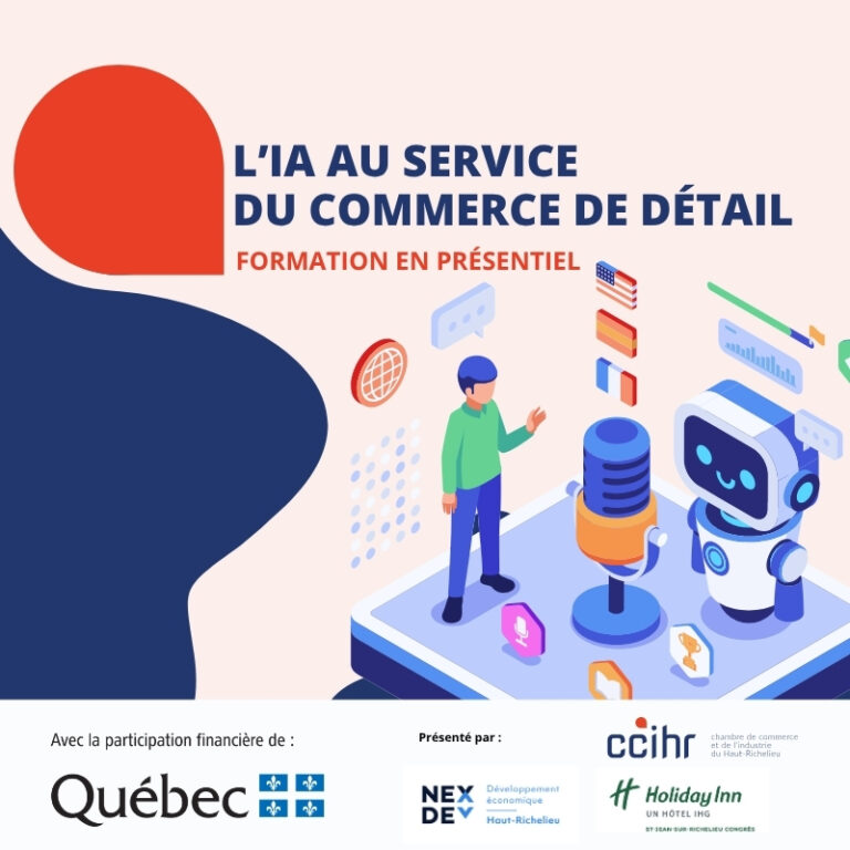 IA au service du commerce de détail par CCIHR et NexDev Formation