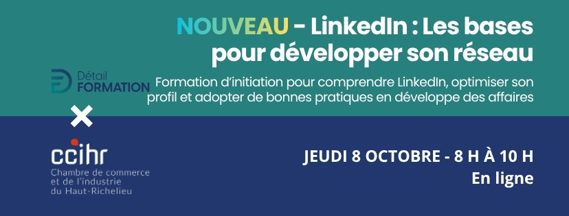 Formation virtuelle LinkedIn