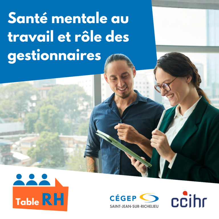 Formation RH Santé mentale au travail