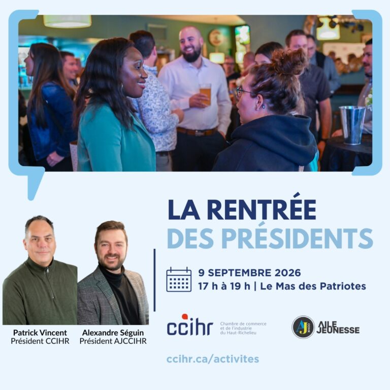Réseautage La Rentrée des présidents de la CCIHR au Vignoble Le Mas des Patriotes