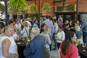 Soirée de réseautage de la Chambre de commerce et de l'industrie du Haut-Richelieu. Photo par Rémy Boily.